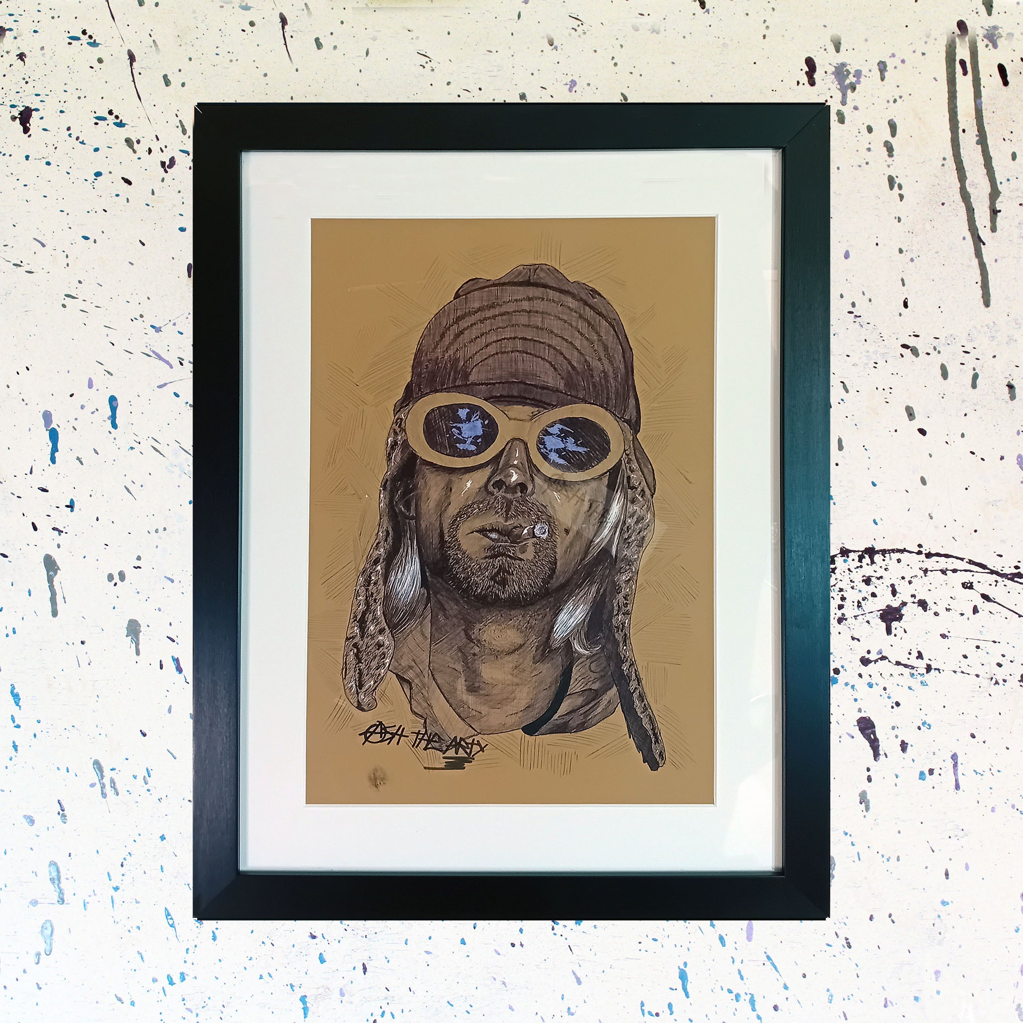 Kurt sales cobain drawings